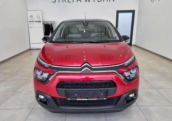 Citroen C3 cena 81506 przebieg: 2, rok produkcji 2024 z Knurów małe 56